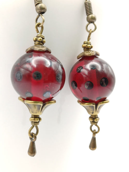 Boucles d'oreilles "baroques"