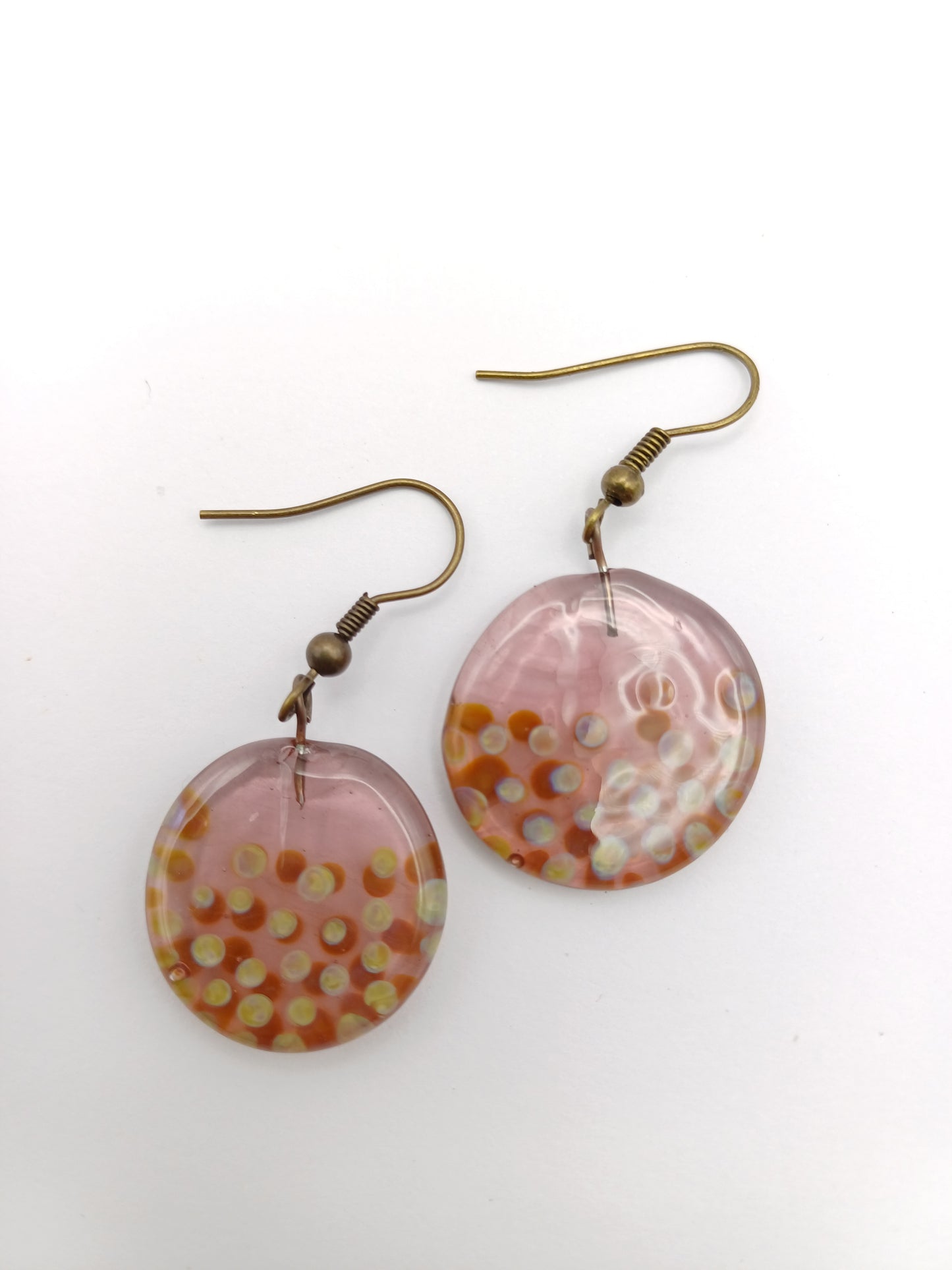 Boucles d'oreilles "pastilles"