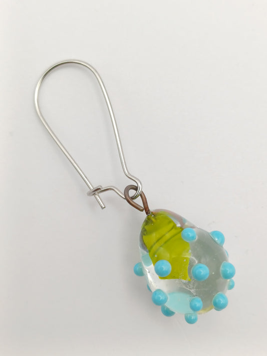 Boucle d'oreille goutte