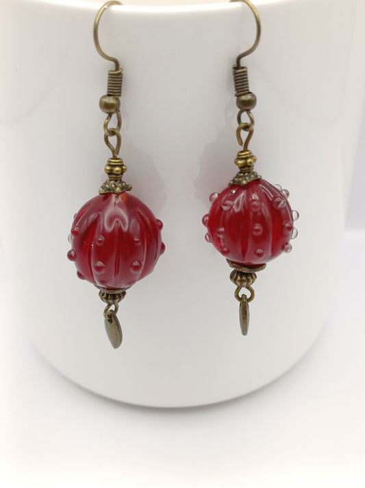 Boucles d'oreilles "baroques"