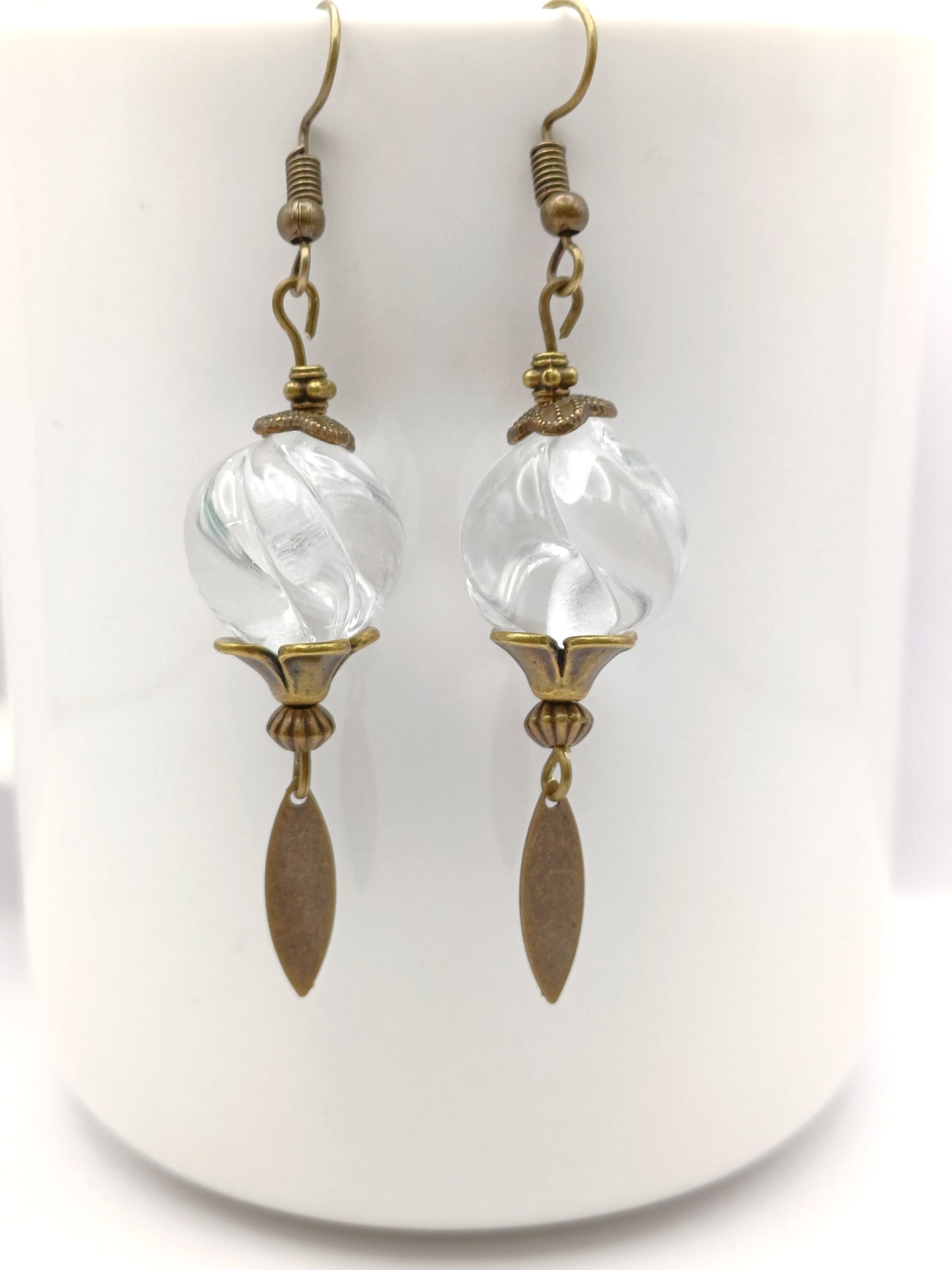 Boucles d'oreilles "baroques"