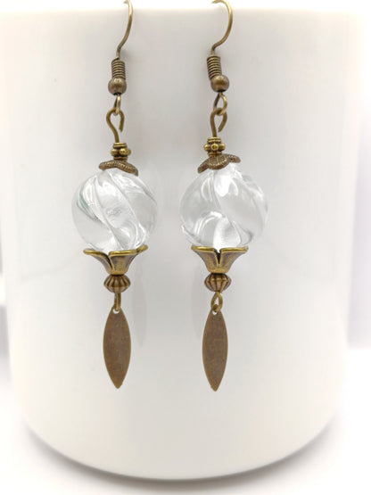 Boucles d'oreilles "baroques"