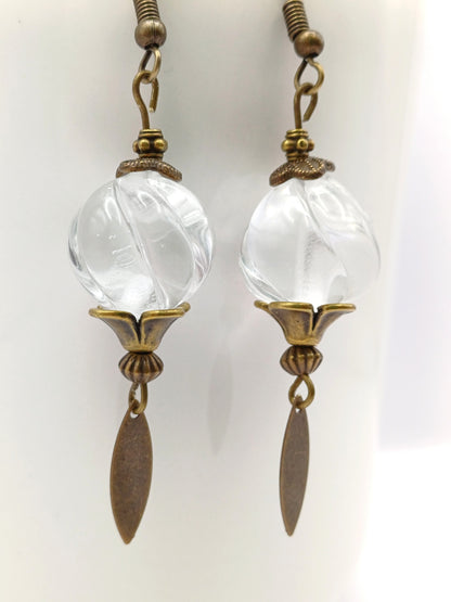 Boucles d'oreilles "baroques"
