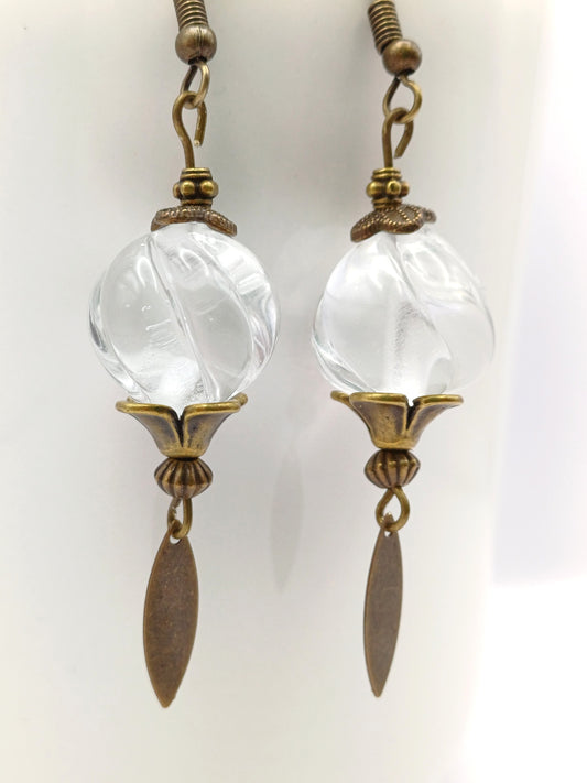 Boucles d'oreilles "baroques"