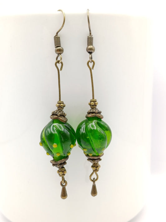 Boucles d'oreilles "baroques"