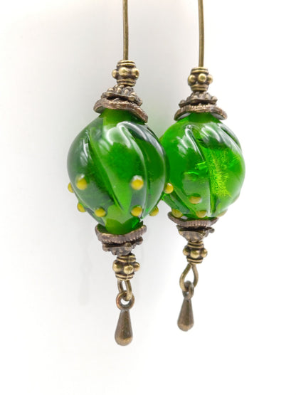 Boucles d'oreilles "baroques"