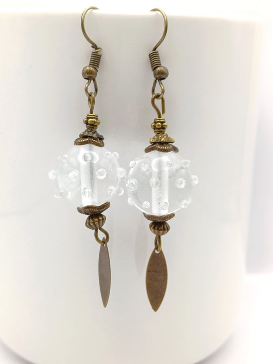 Boucles d'oreilles "baroques"