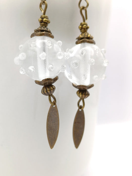 Boucles d'oreilles "baroques"