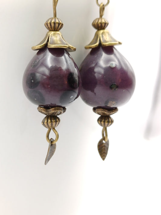 Boucles d'oreilles "baroques"