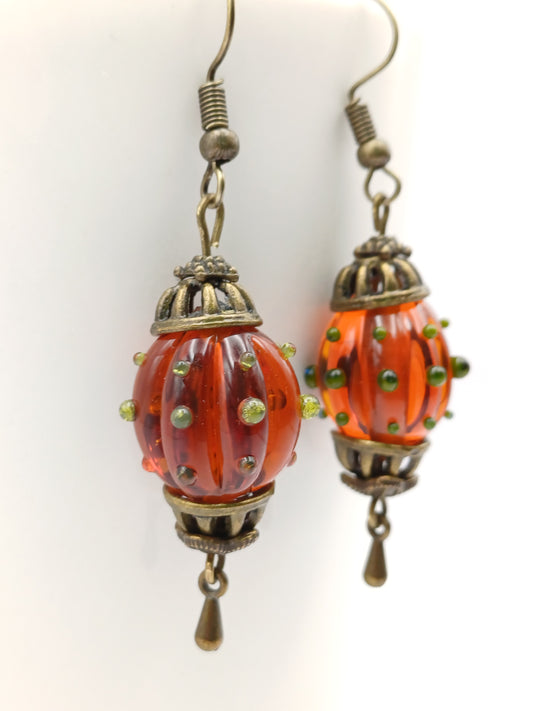 Boucles d'oreilles "baroques"