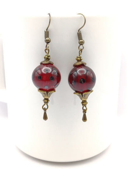 Boucles d'oreilles "baroques"