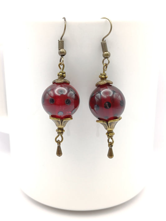 Boucles d'oreilles "baroques"