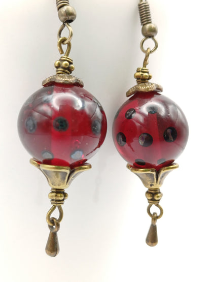 Boucles d'oreilles "baroques"