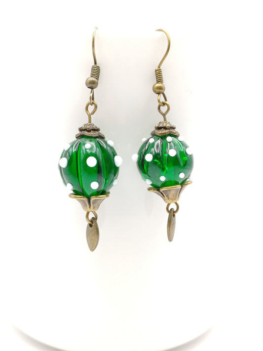 Boucles d'oreilles "baroques"
