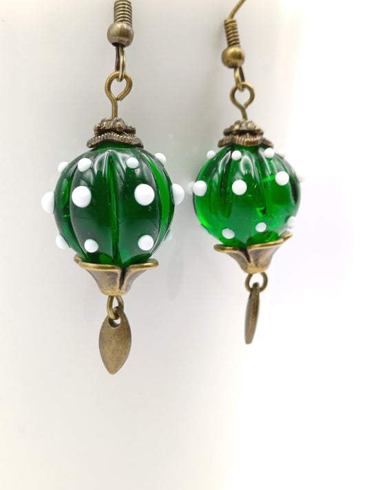 Boucles d'oreilles "baroques"