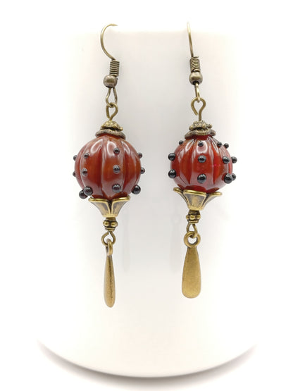 Boucles d'oreilles "baroques"