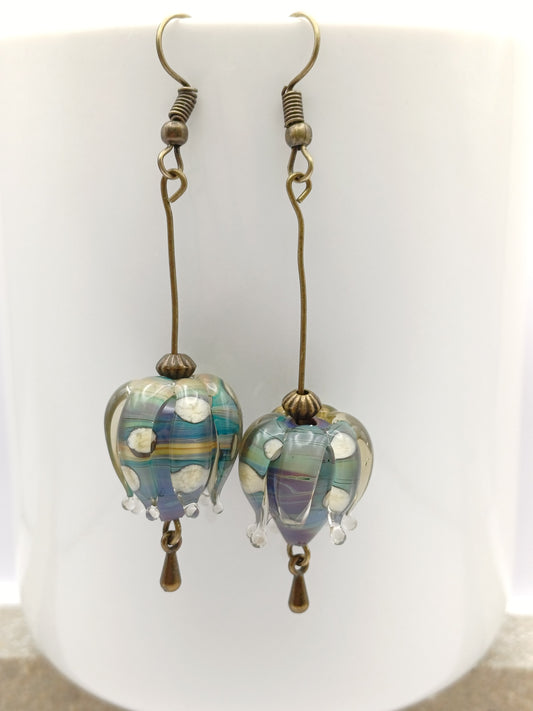 Boucles d'oreilles "fleurs"
