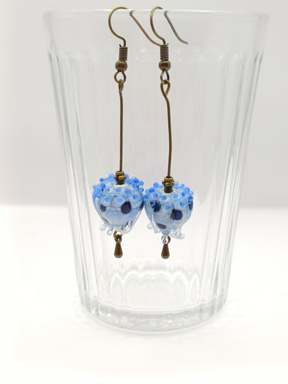 Boucles d'oreilles "fleurs"