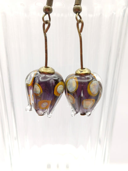 Boucles d'oreilles "fleurs"