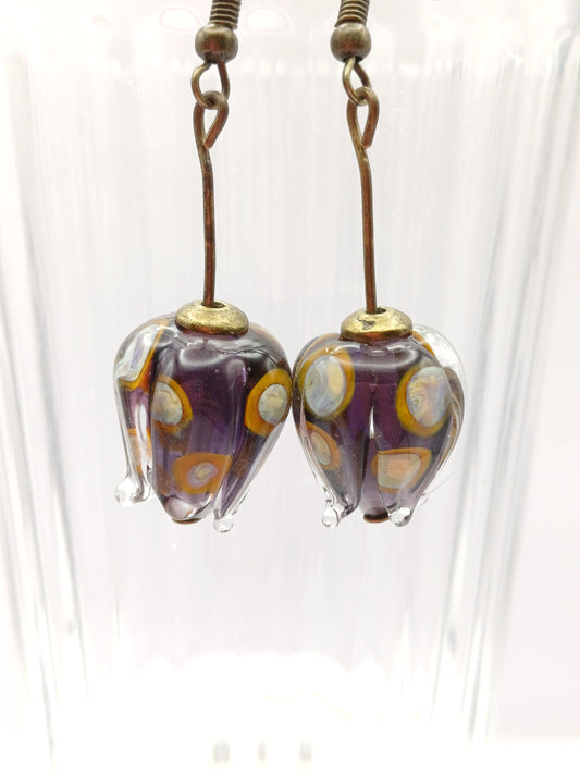 Boucles d'oreilles "fleurs"