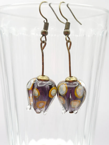 Boucles d'oreilles "fleurs"