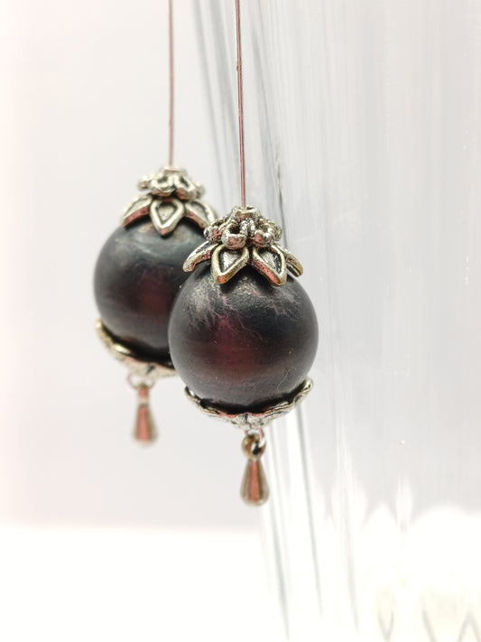 Boucles d'oreilles "baroques"