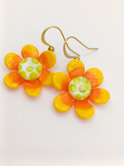 Boucles d'oreilles "fleurs"