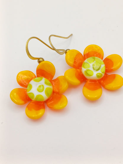 Boucles d'oreilles "fleurs"