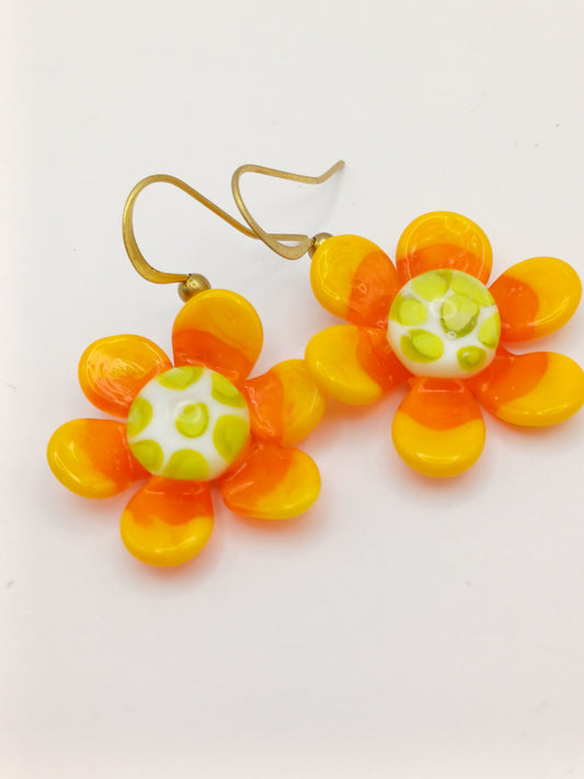 Boucles d'oreilles "fleurs"